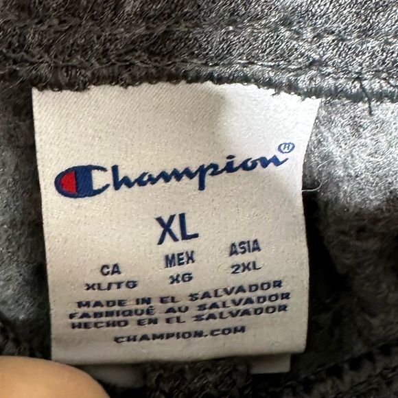 Champion Mens Athletic P0893 PowerBlend Open Bottom Fleece Pant - XL - Picture 5 of 6